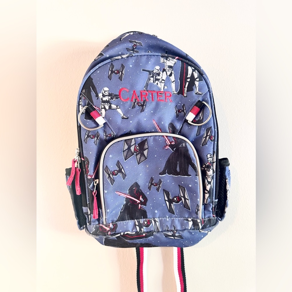 Boys Pottery Barn Star Wars Small Backpack “Carter”